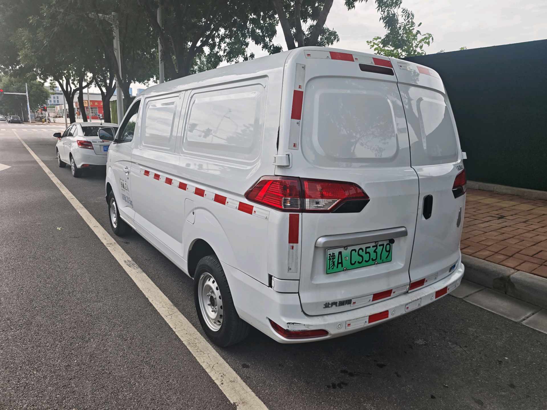 BAIC Ruixiang 2022 Boteng V2 EV Closed-Body Van Powered by Henan Lithium Dynamics — 6